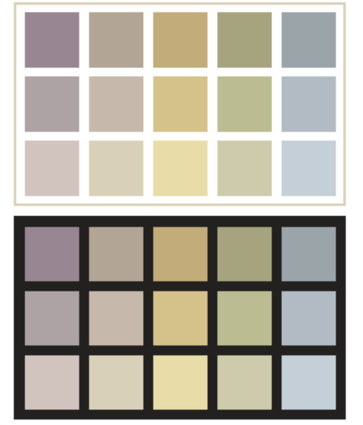 Colour Pallet from the tutorial video